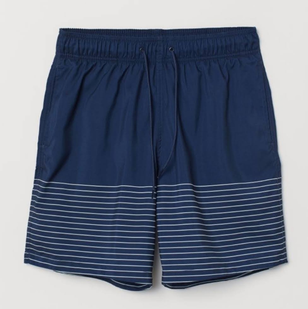 Knee-length Swim Shorts -(Sz: Sm)